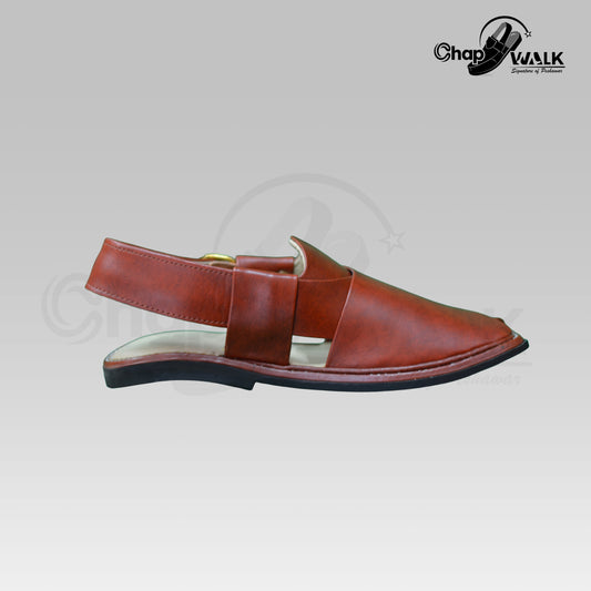 Smart Zalmi Peshawar Chappal (Brown Mustard)