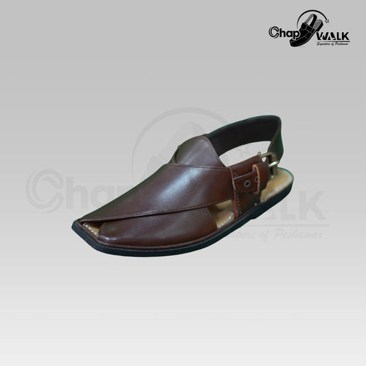Smart Zalmi Peshawar Chappal (Brown)