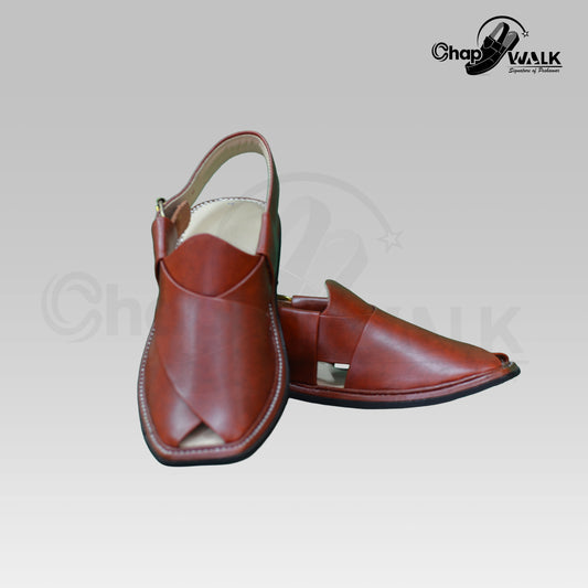 Smart Zalmi Peshawar Chappal (Brown Mustard)