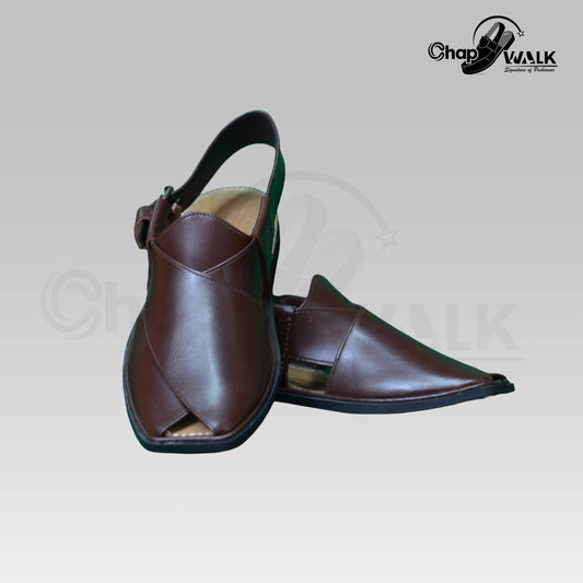 Smart Zalmi Peshawar Chappal (Brown)